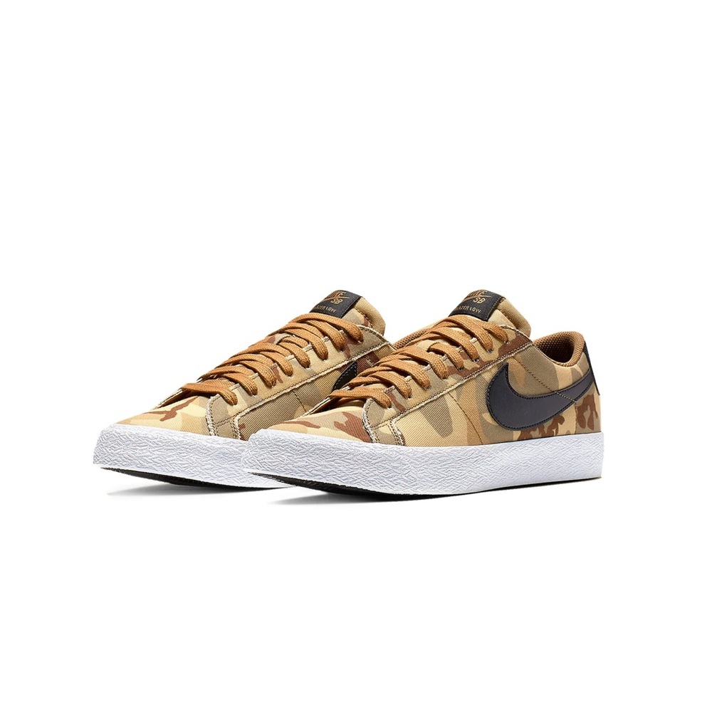 Nike SB Blazer Low Canvas "Desert Camo" 889053-200 (2019) Size NEW
